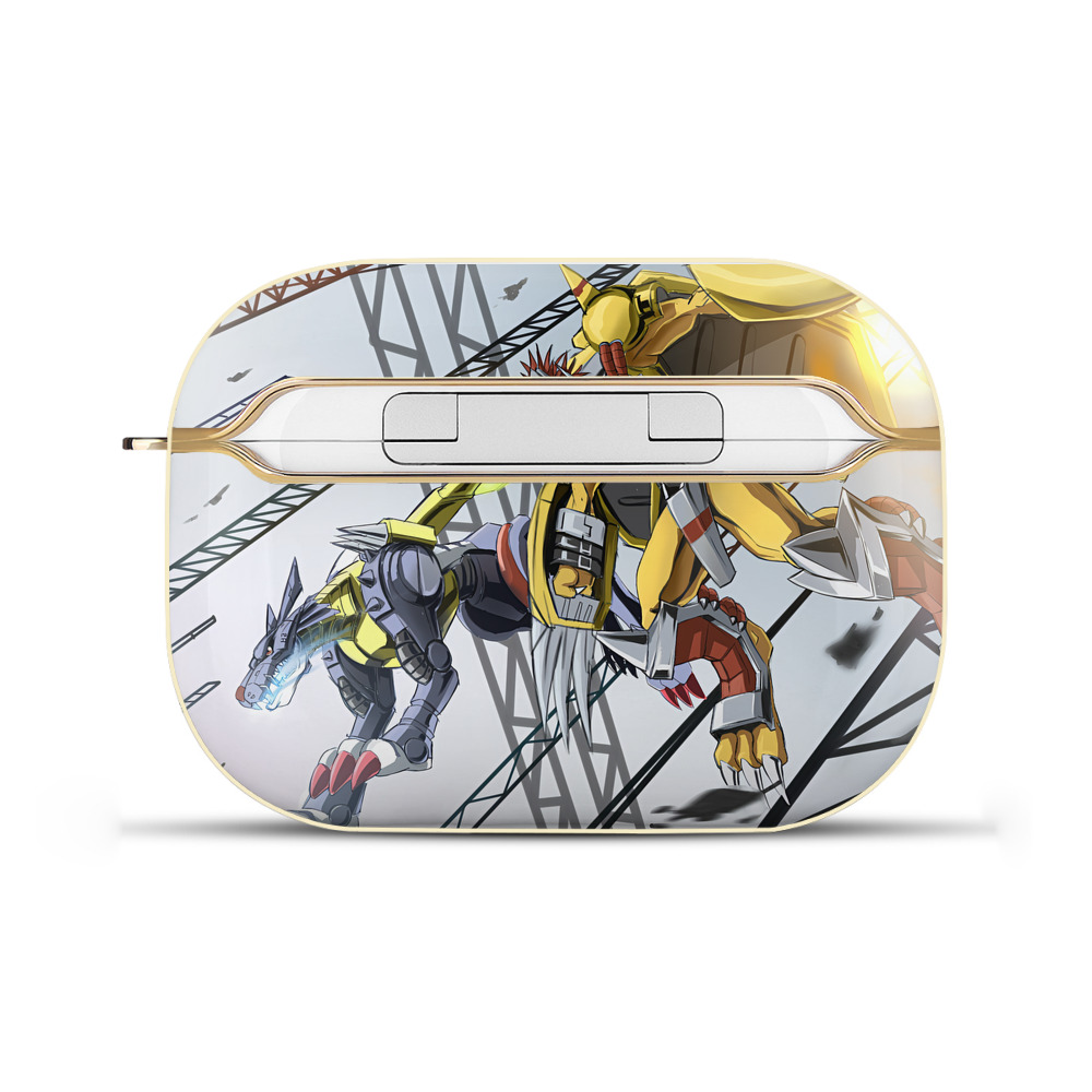 （画像用） Digimon デジタルモンスター/デジモン 【AirPods Pro用】ハードシェル保護ケース｜耐衝撃・防指紋・カラビナ付き商品仕様
