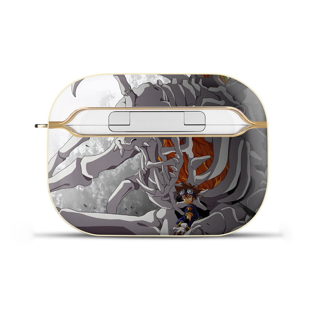 （画像用） Digimon デジタルモンスター/デジモン 【AirPods Pro用】ハードシェル保護ケース｜耐衝撃・防指紋・カラビナ付き商品仕様