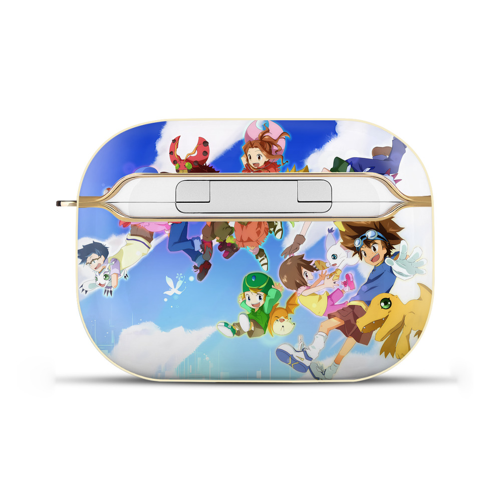 （画像用） Digimon デジタルモンスター/デジモン 【AirPods Pro用】ハードシェル保護ケース｜耐衝撃・防指紋・カラビナ付き商品仕様