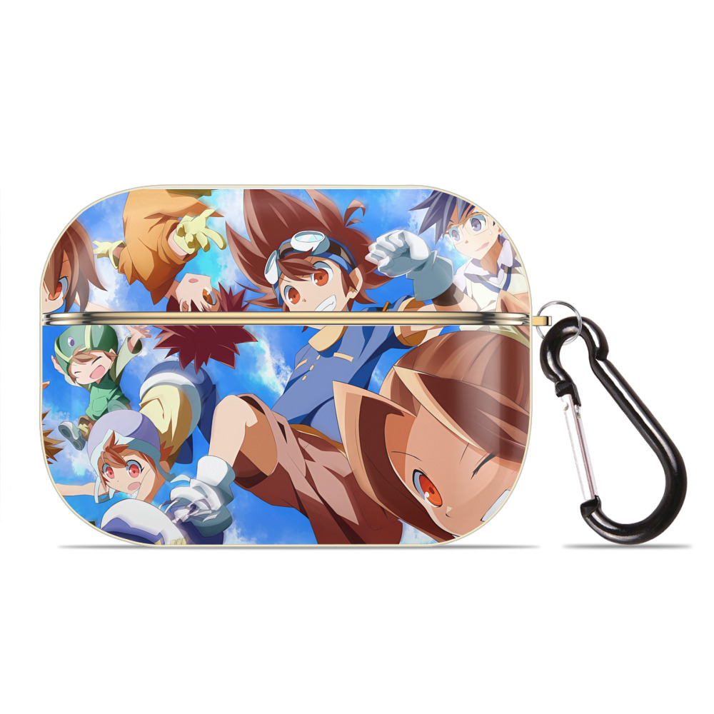 （画像用） Digimon デジタルモンスター/デジモン 【AirPods Pro用】ハードシェル保護ケース｜耐衝撃・防指紋・カラビナ付き商品仕様