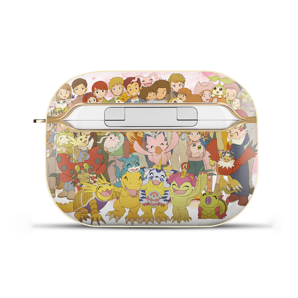 （画像用） Digimon デジタルモンスター/デジモン 【AirPods Pro用】ハードシェル保護ケース｜耐衝撃・防指紋・カラビナ付き商品仕様