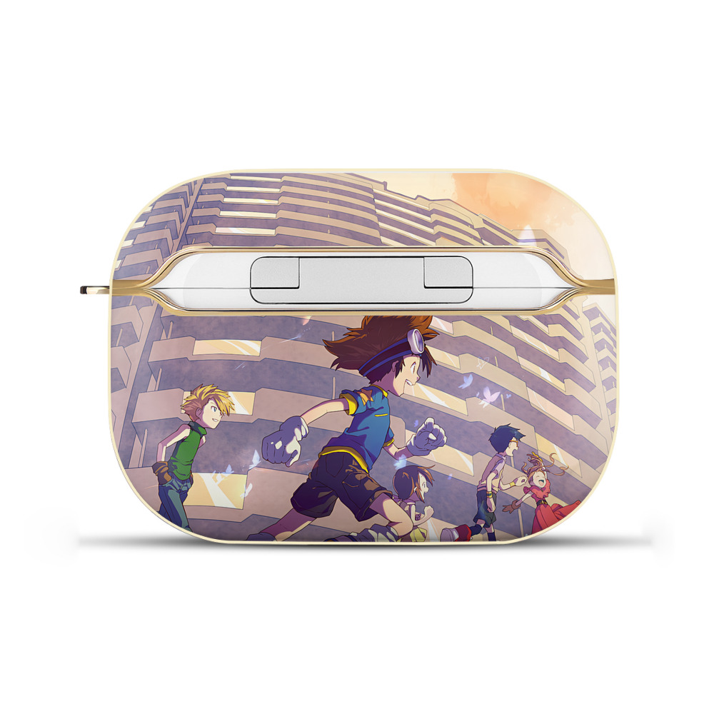 （画像用） Digimon デジタルモンスター/デジモン 【AirPods Pro用】ハードシェル保護ケース｜耐衝撃・防指紋・カラビナ付き商品仕様