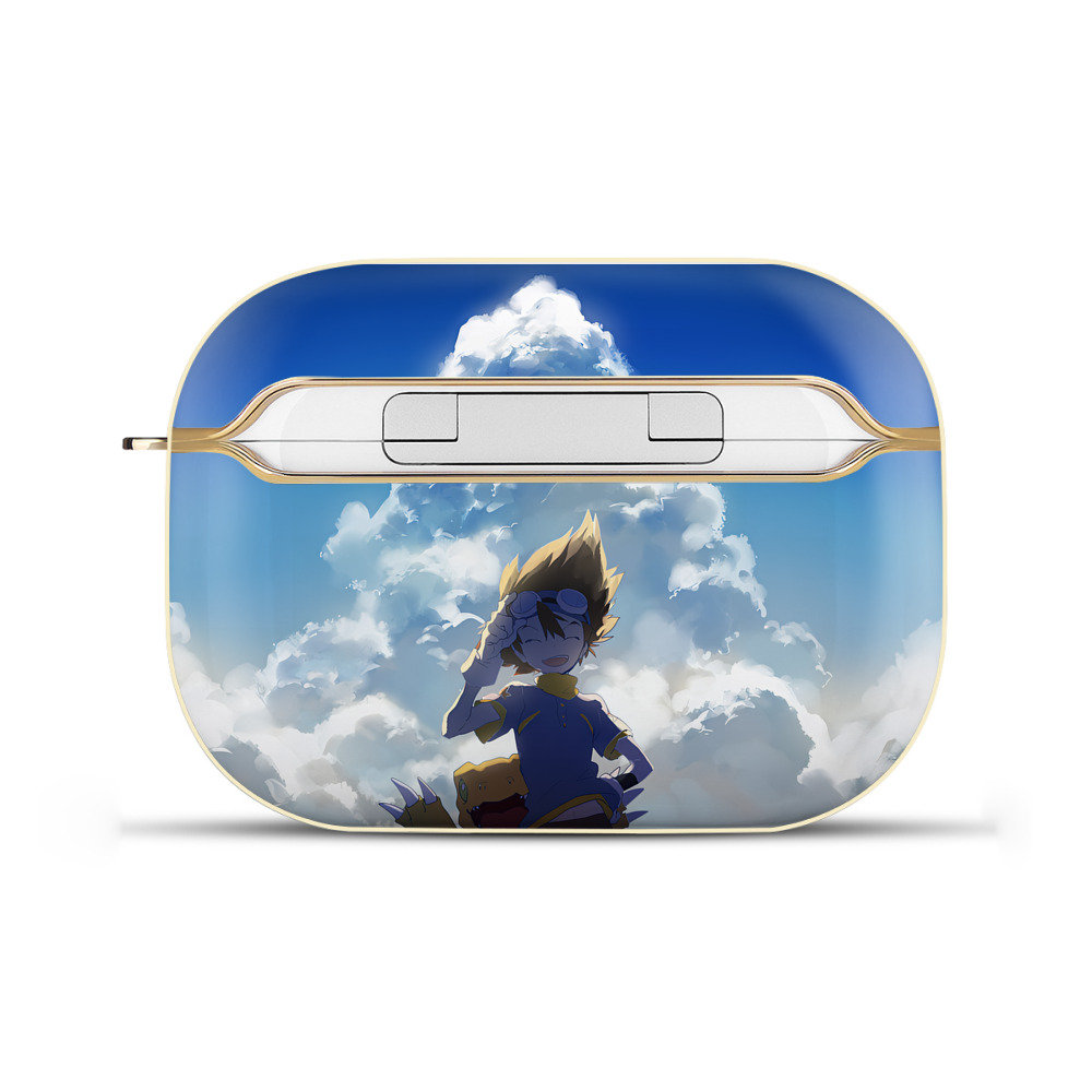 （画像用） Digimon デジタルモンスター/デジモン 【AirPods Pro用】ハードシェル保護ケース｜耐衝撃・防指紋・カラビナ付き商品仕様