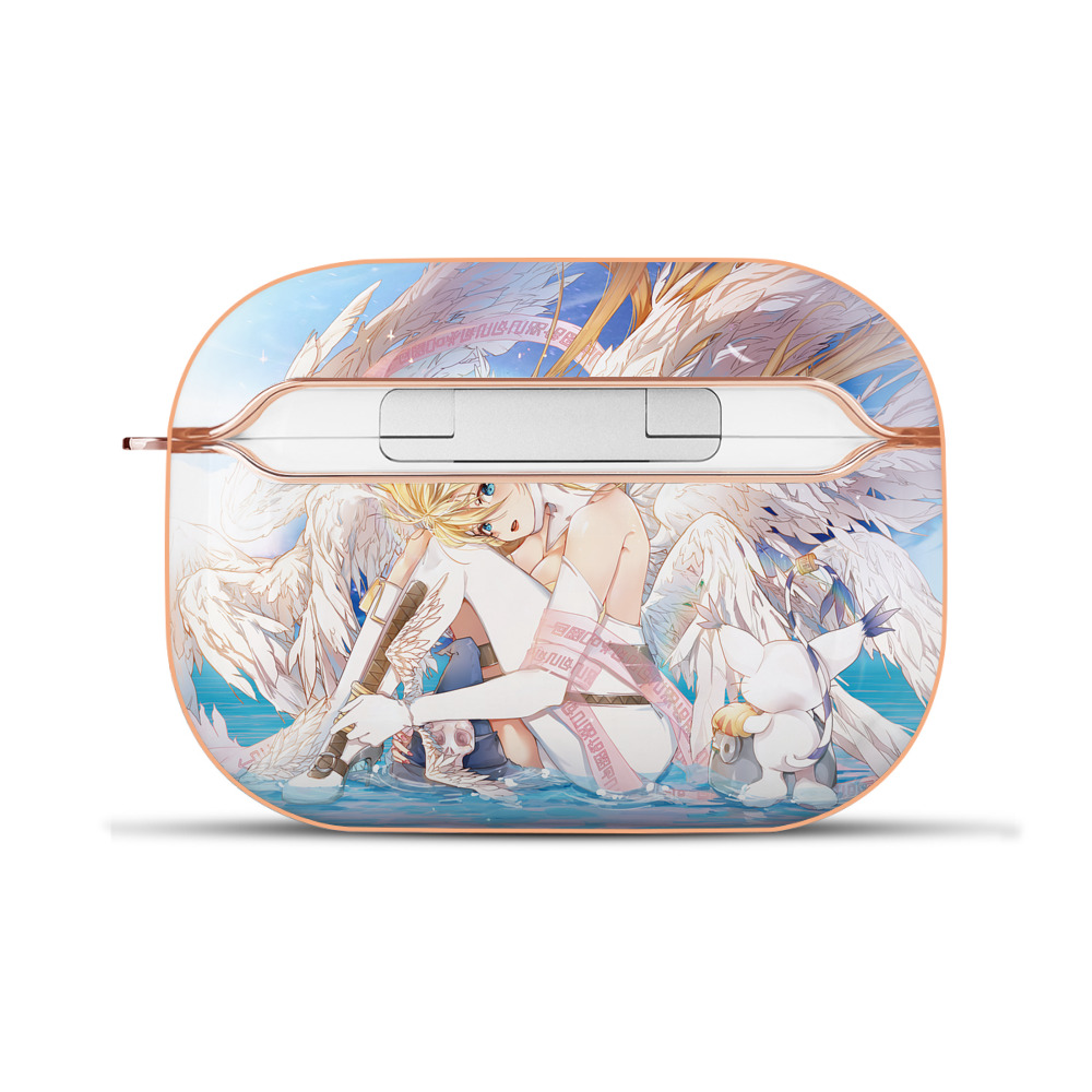 （画像用） Digimon デジタルモンスター/デジモン 【AirPods Pro用】ハードシェル保護ケース｜耐衝撃・防指紋・カラビナ付き商品仕様