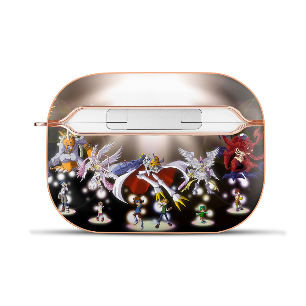 （画像用） Digimon デジタルモンスター/デジモン 【AirPods Pro用】ハードシェル保護ケース｜耐衝撃・防指紋・カラビナ付き商品仕様