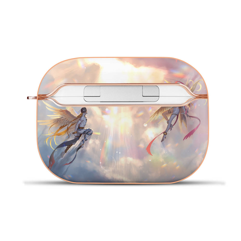 （画像用） Digimon デジタルモンスター/デジモン 【AirPods Pro用】ハードシェル保護ケース｜耐衝撃・防指紋・カラビナ付き商品仕様