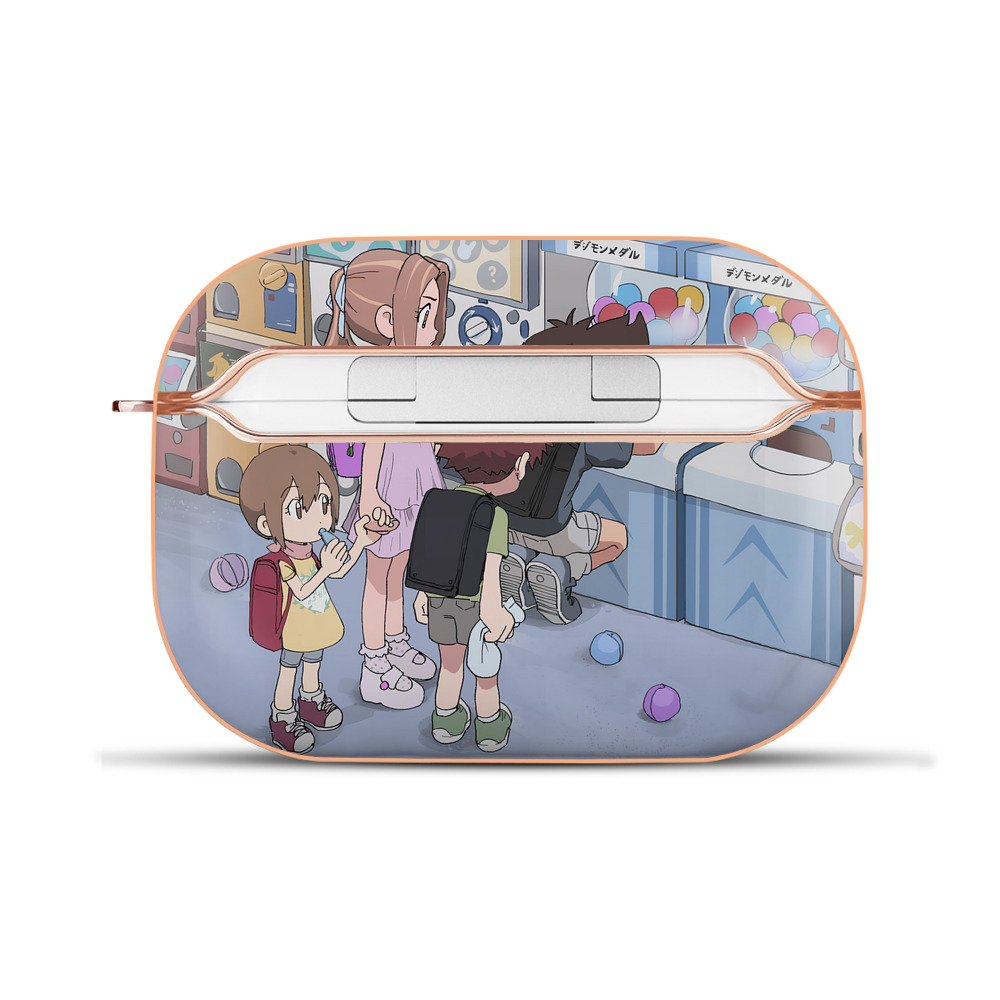 （画像用） Digimon デジタルモンスター/デジモン 【AirPods Pro用】ハードシェル保護ケース｜耐衝撃・防指紋・カラビナ付き商品仕様