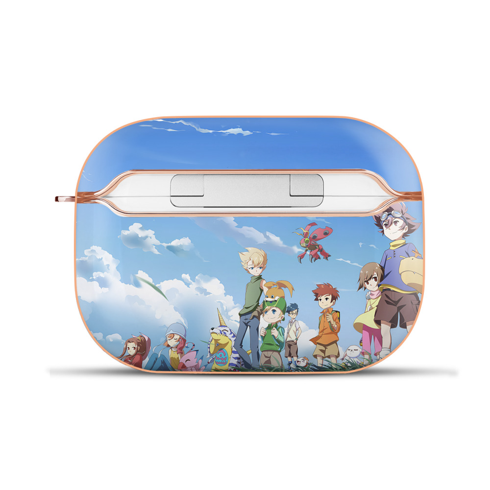 （画像用） Digimon デジタルモンスター/デジモン 【AirPods Pro用】ハードシェル保護ケース｜耐衝撃・防指紋・カラビナ付き商品仕様