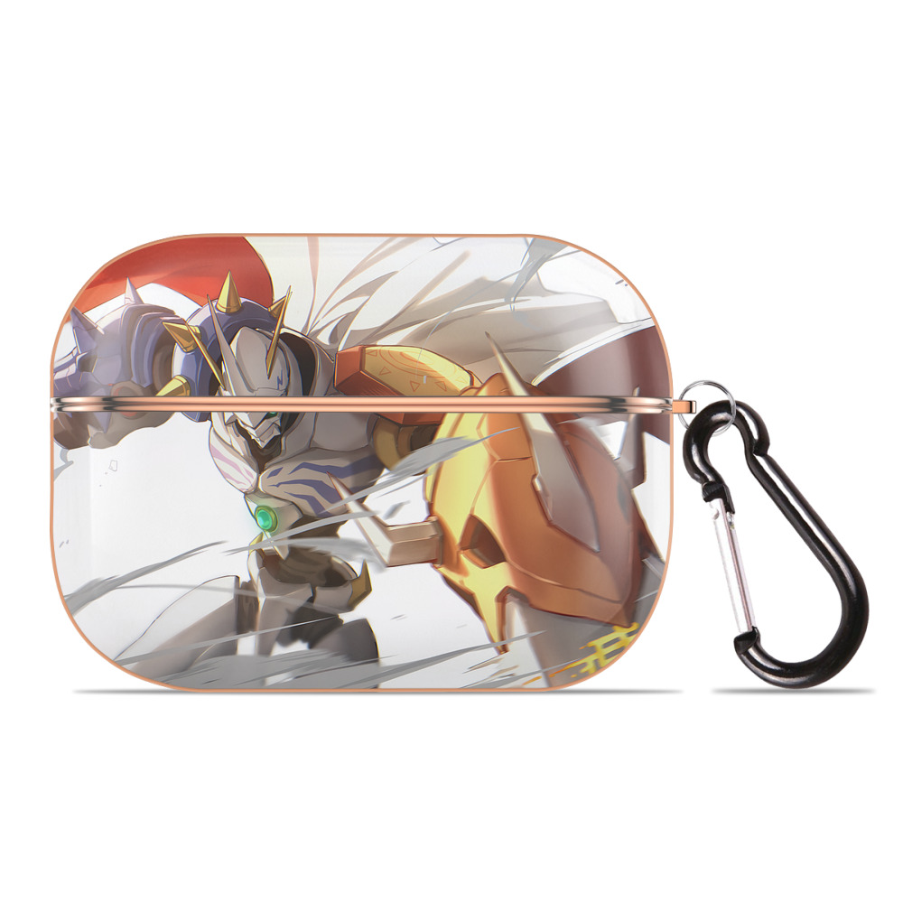（画像用） Digimon デジタルモンスター/デジモン 【AirPods Pro用】ハードシェル保護ケース｜耐衝撃・防指紋・カラビナ付き商品仕様