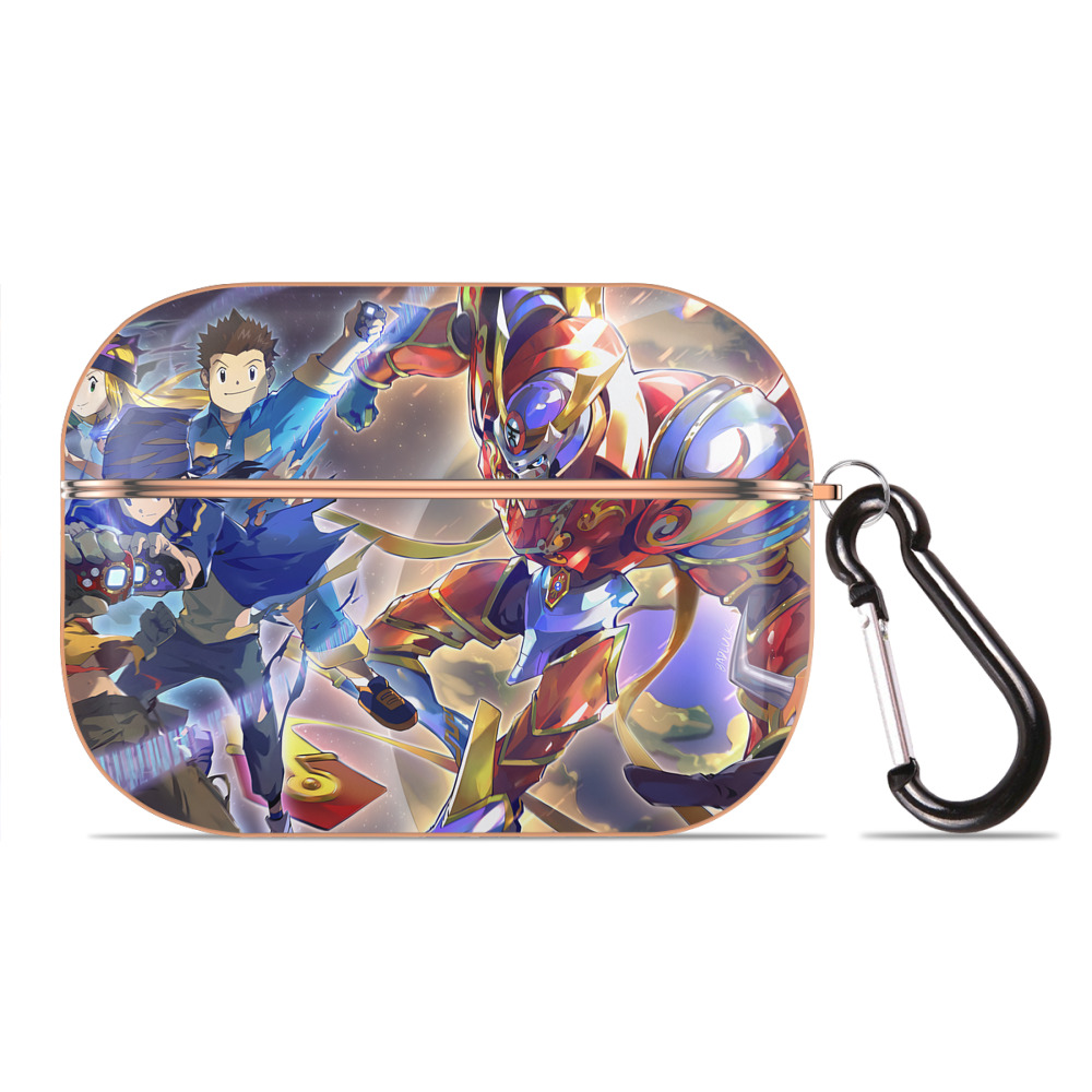 （画像用） Digimon デジタルモンスター/デジモン 【AirPods Pro用】ハードシェル保護ケース｜耐衝撃・防指紋・カラビナ付き商品仕様
