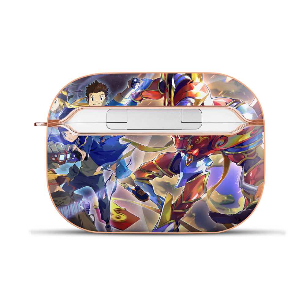 （画像用） Digimon デジタルモンスター/デジモン 【AirPods Pro用】ハードシェル保護ケース｜耐衝撃・防指紋・カラビナ付き商品仕様