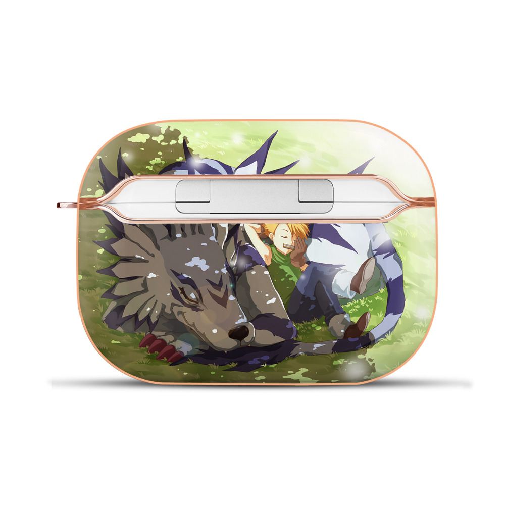 （画像用） Digimon デジタルモンスター/デジモン 【AirPods Pro用】ハードシェル保護ケース｜耐衝撃・防指紋・カラビナ付き商品仕様