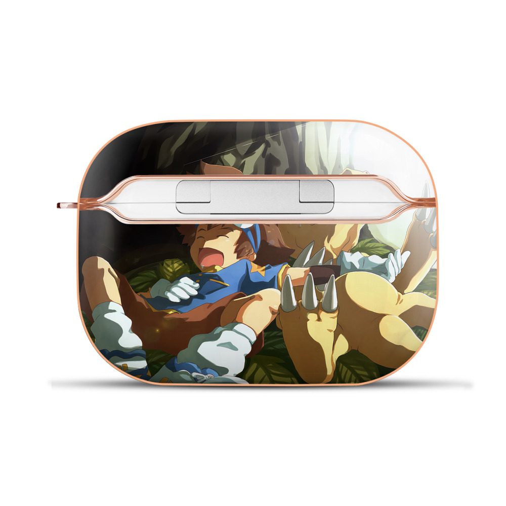 （画像用） Digimon デジタルモンスター/デジモン 【AirPods Pro用】ハードシェル保護ケース｜耐衝撃・防指紋・カラビナ付き商品仕様