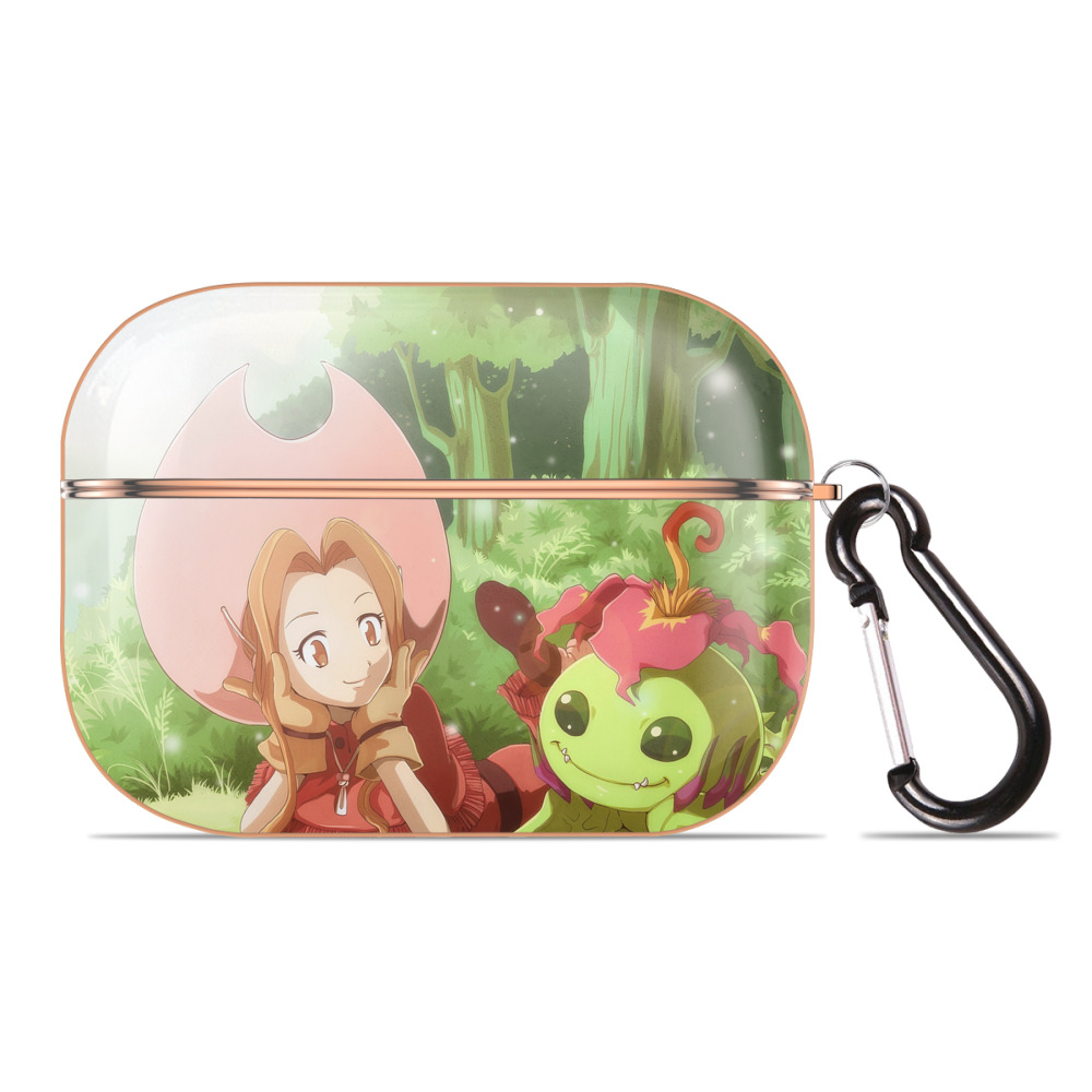 （画像用） Digimon デジタルモンスター/デジモン 【AirPods Pro用】ハードシェル保護ケース｜耐衝撃・防指紋・カラビナ付き商品仕様