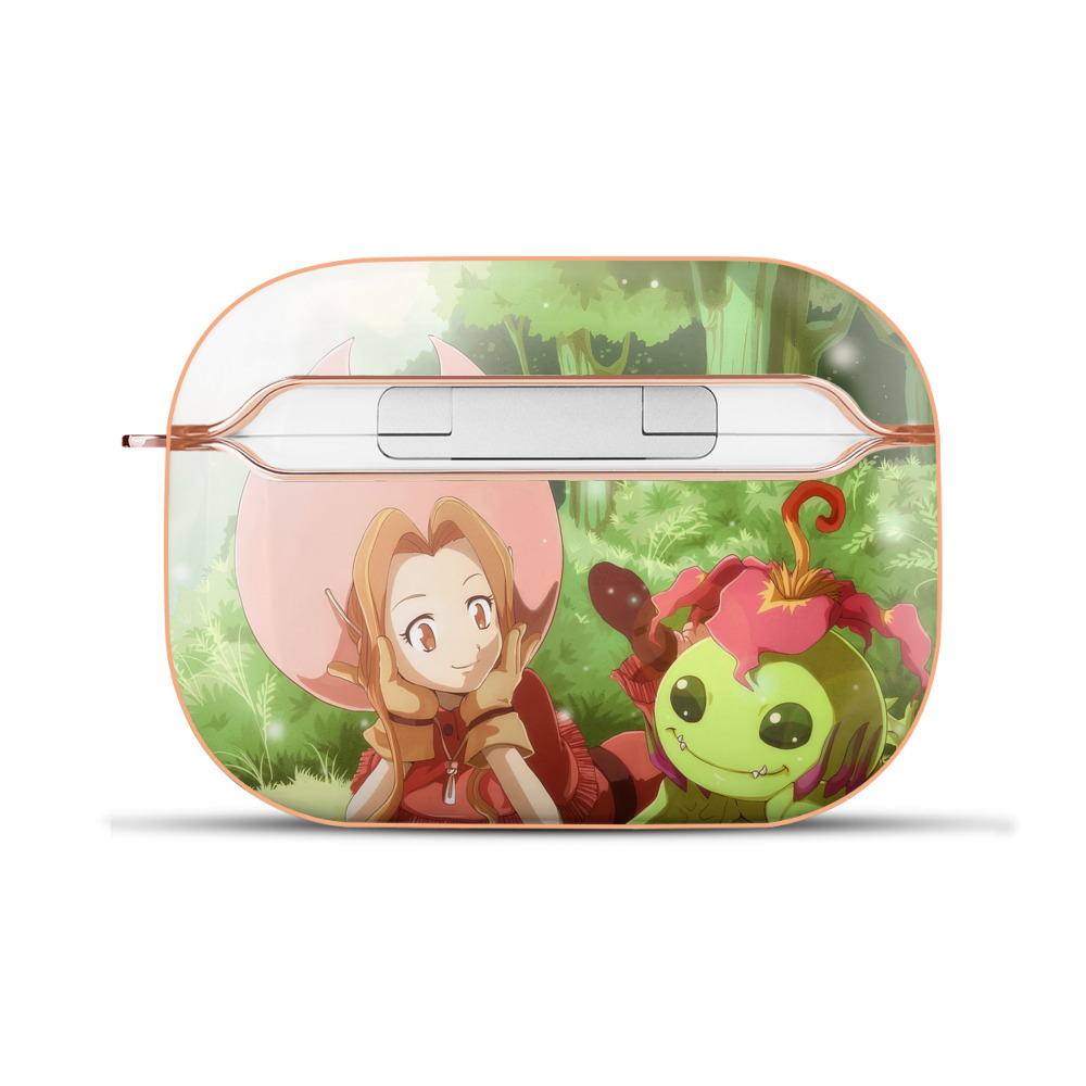 （画像用） Digimon デジタルモンスター/デジモン 【AirPods Pro用】ハードシェル保護ケース｜耐衝撃・防指紋・カラビナ付き商品仕様