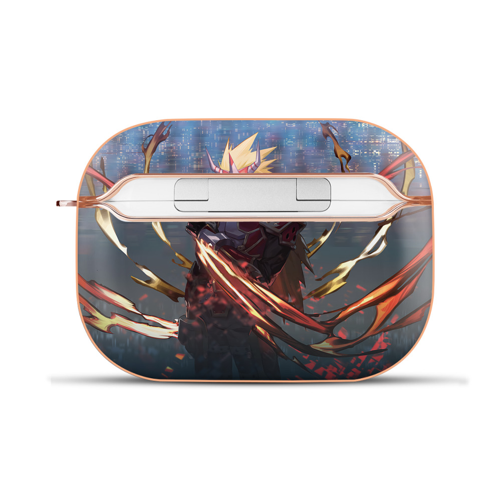 （画像用） Digimon デジタルモンスター/デジモン 【AirPods Pro用】ハードシェル保護ケース｜耐衝撃・防指紋・カラビナ付き商品仕様