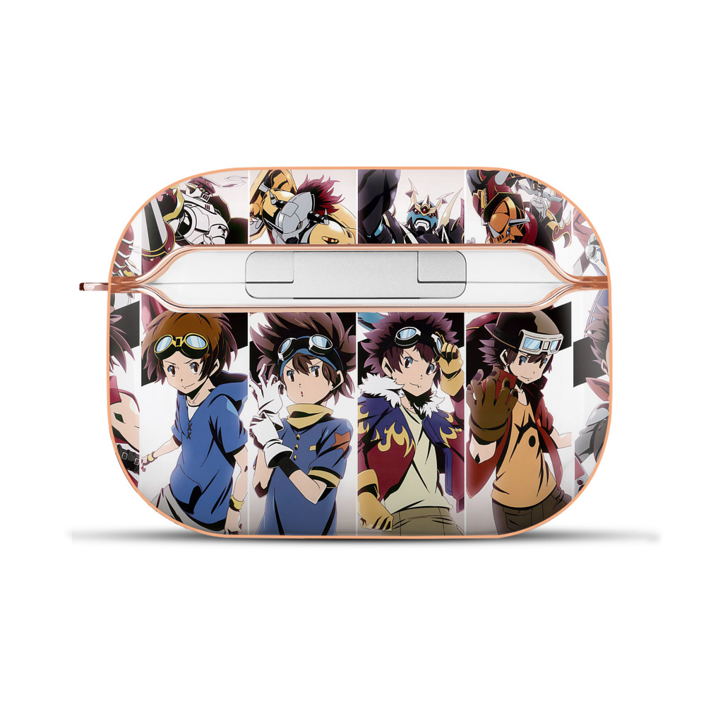 （画像用） Digimon デジタルモンスター/デジモン 【AirPods Pro用】ハードシェル保護ケース｜耐衝撃・防指紋・カラビナ付き商品仕様