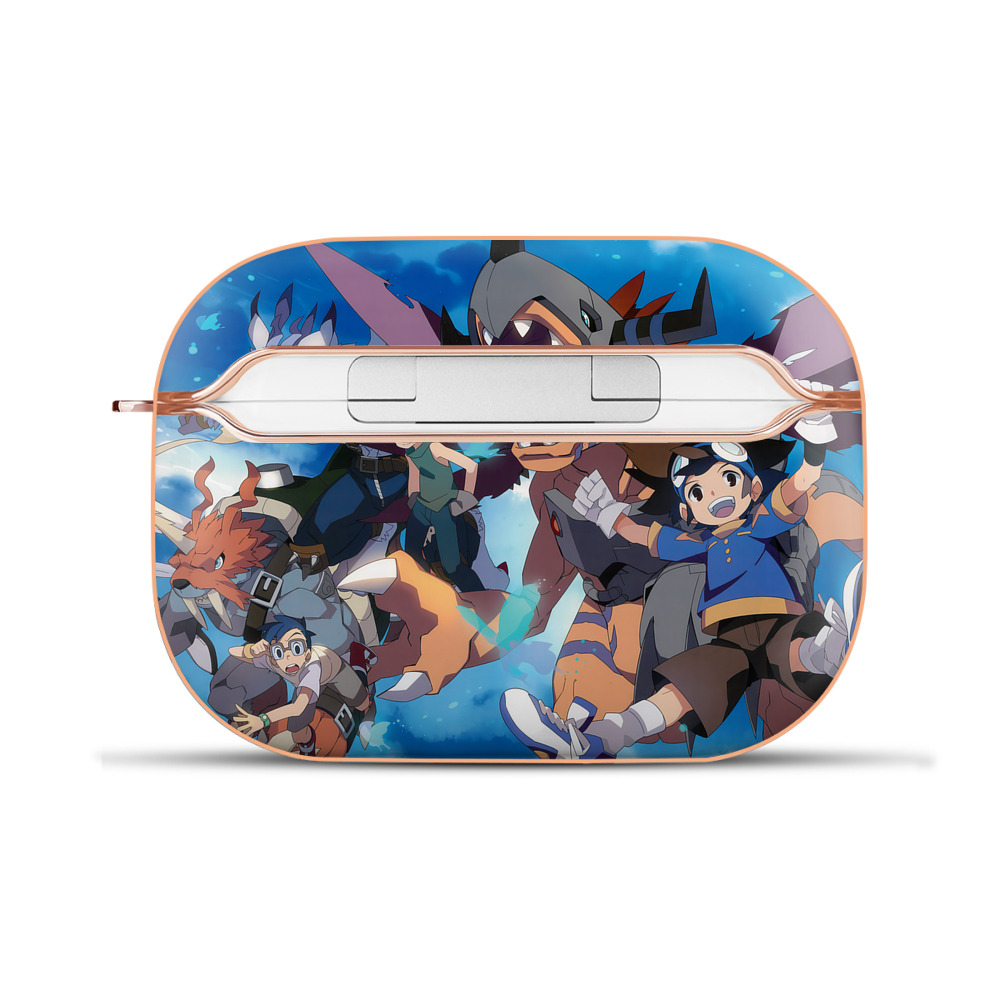 （画像用） Digimon デジタルモンスター/デジモン 【AirPods Pro用】ハードシェル保護ケース｜耐衝撃・防指紋・カラビナ付き商品仕様