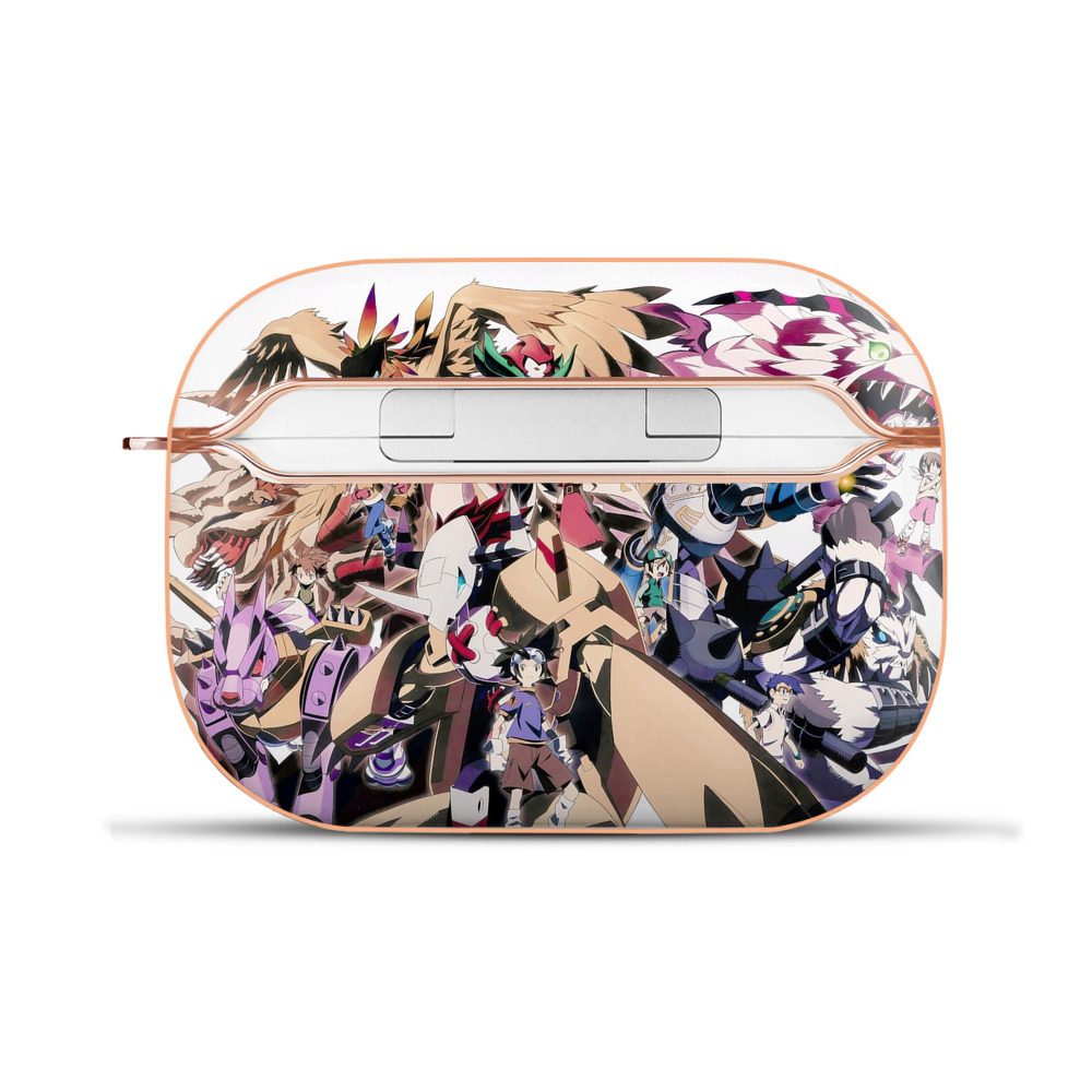 （画像用） Digimon デジタルモンスター/デジモン 【AirPods Pro用】ハードシェル保護ケース｜耐衝撃・防指紋・カラビナ付き商品仕様