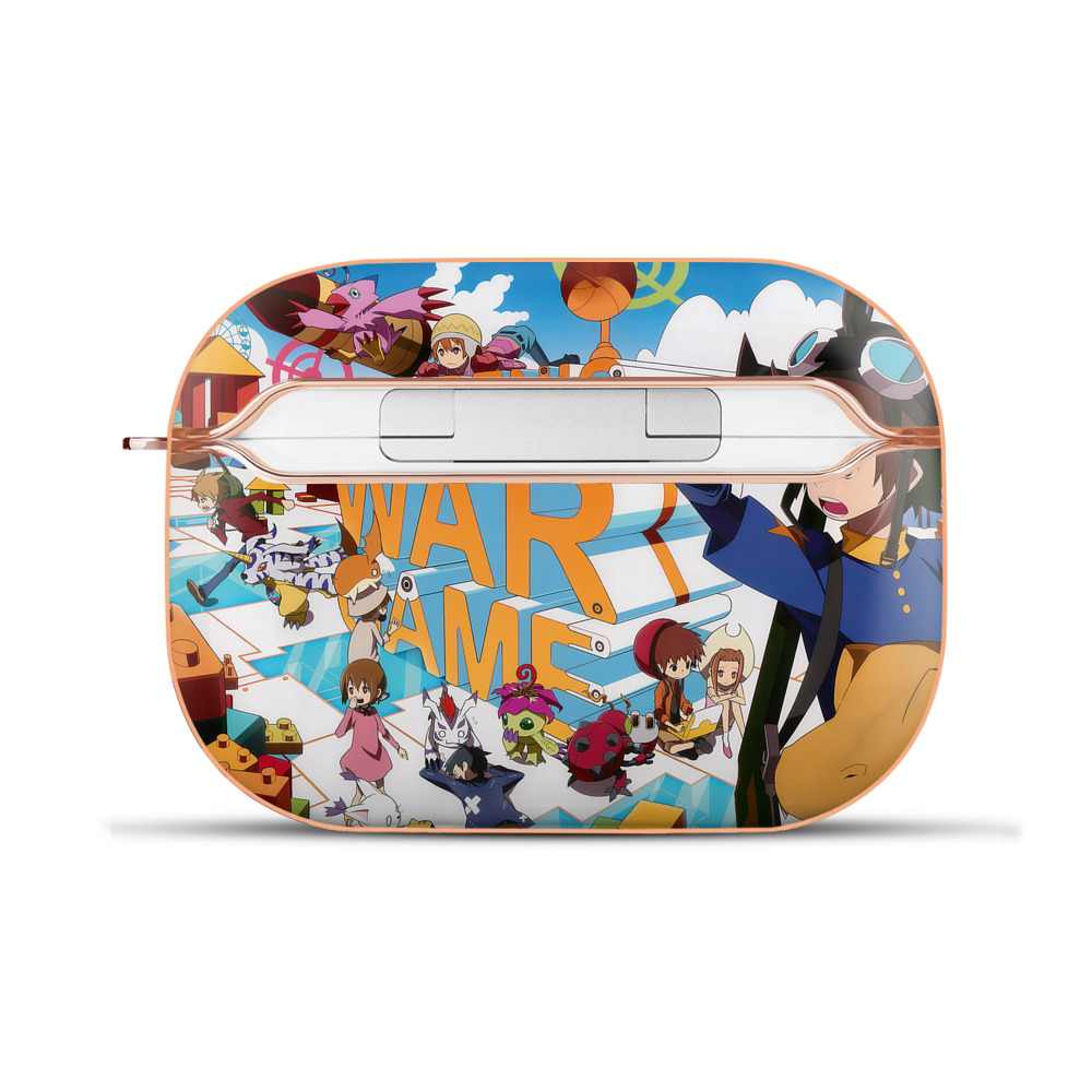 （画像用） Digimon デジタルモンスター/デジモン 【AirPods Pro用】ハードシェル保護ケース｜耐衝撃・防指紋・カラビナ付き商品仕様