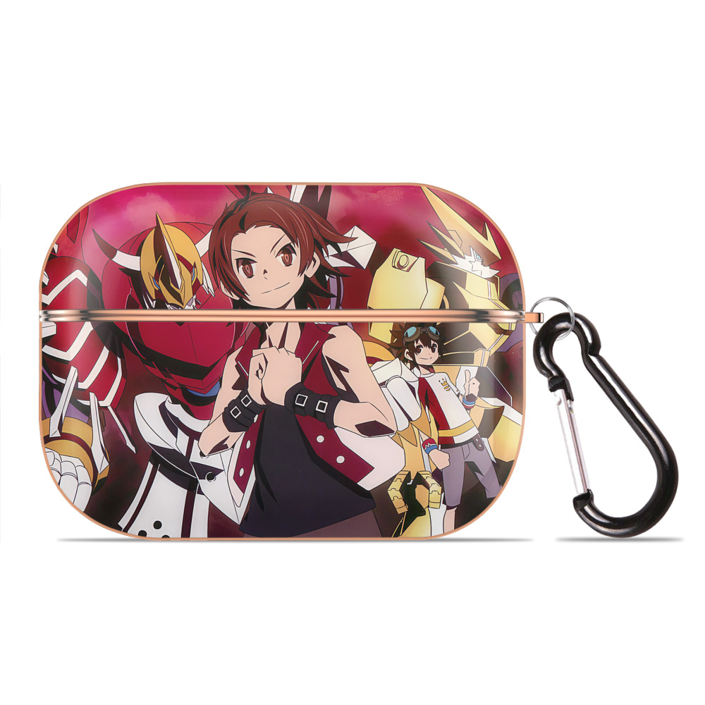 （画像用） Digimon デジタルモンスター/デジモン 【AirPods Pro用】ハードシェル保護ケース｜耐衝撃・防指紋・カラビナ付き商品仕様