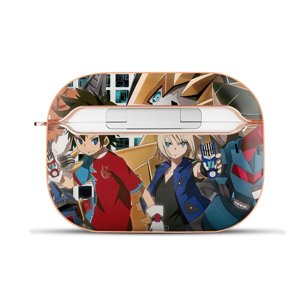 （画像用） Digimon デジタルモンスター/デジモン 【AirPods Pro用】ハードシェル保護ケース｜耐衝撃・防指紋・カラビナ付き商品仕様
