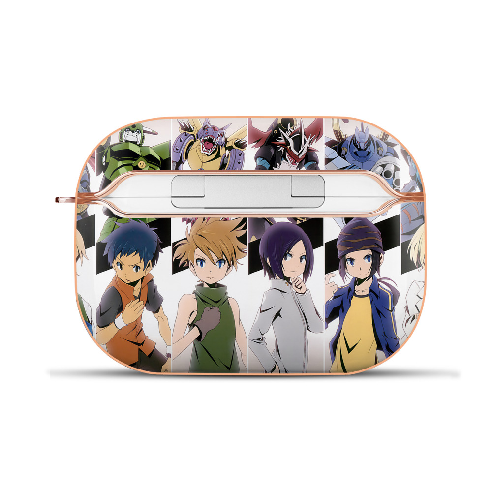 （画像用） Digimon デジタルモンスター/デジモン 【AirPods Pro用】ハードシェル保護ケース｜耐衝撃・防指紋・カラビナ付き商品仕様