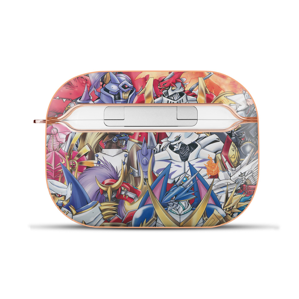 （画像用） Digimon デジタルモンスター/デジモン 【AirPods Pro用】ハードシェル保護ケース｜耐衝撃・防指紋・カラビナ付き商品仕様