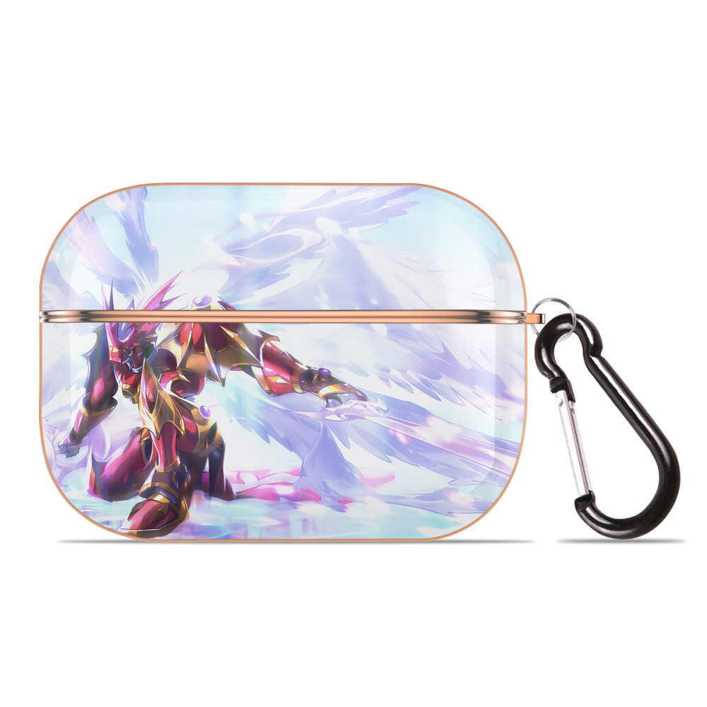 （画像用） Digimon デジタルモンスター/デジモン 【AirPods Pro用】ハードシェル保護ケース｜耐衝撃・防指紋・カラビナ付き商品仕様