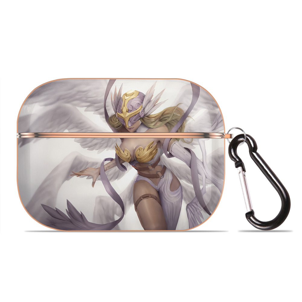 （画像用） Digimon デジタルモンスター/デジモン 【AirPods Pro用】ハードシェル保護ケース｜耐衝撃・防指紋・カラビナ付き商品仕様
