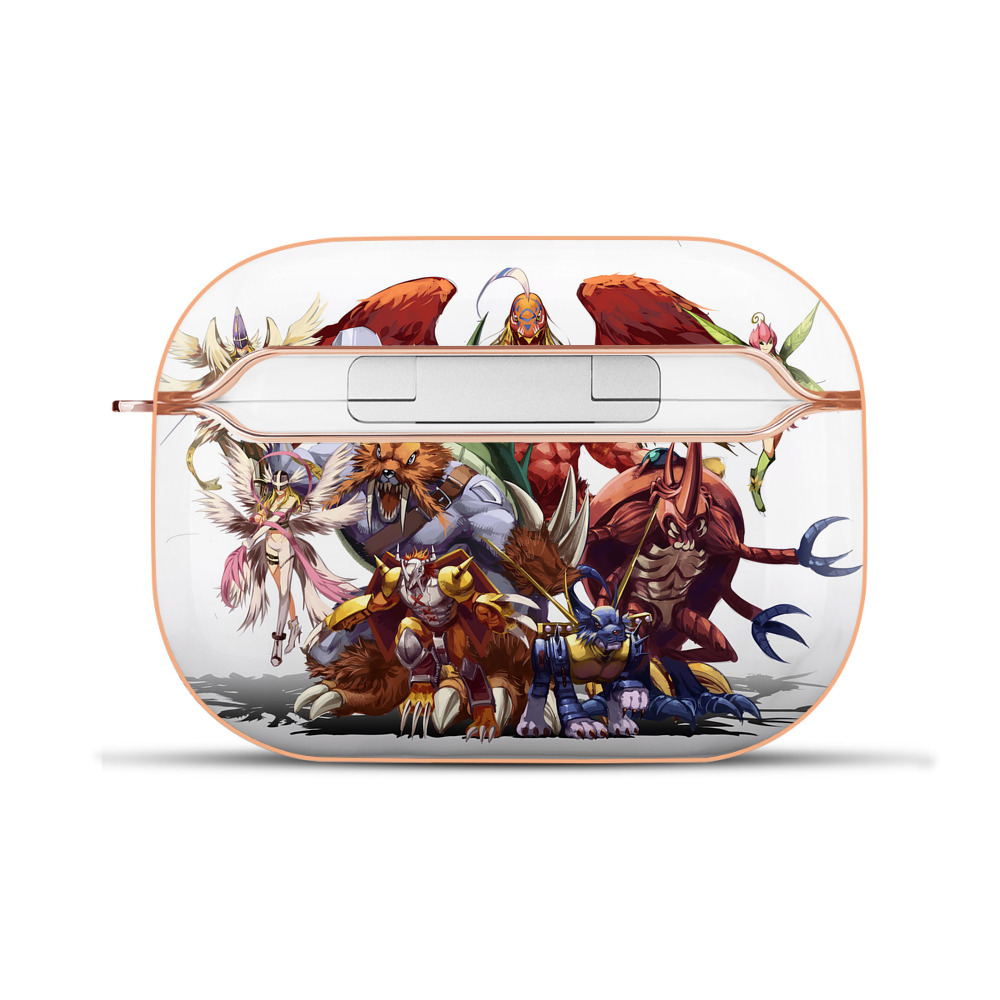 （画像用） Digimon デジタルモンスター/デジモン 【AirPods Pro用】ハードシェル保護ケース｜耐衝撃・防指紋・カラビナ付き商品仕様