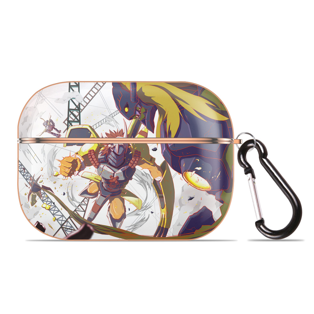 （画像用） Digimon デジタルモンスター/デジモン 【AirPods Pro用】ハードシェル保護ケース｜耐衝撃・防指紋・カラビナ付き商品仕様
