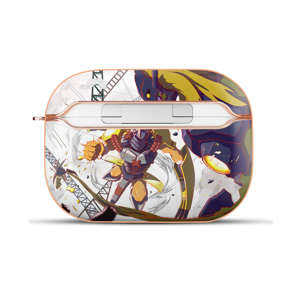 （画像用） Digimon デジタルモンスター/デジモン 【AirPods Pro用】ハードシェル保護ケース｜耐衝撃・防指紋・カラビナ付き商品仕様