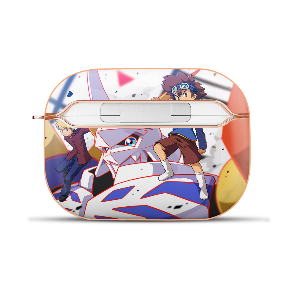 （画像用） Digimon デジタルモンスター/デジモン 【AirPods Pro用】ハードシェル保護ケース｜耐衝撃・防指紋・カラビナ付き商品仕様