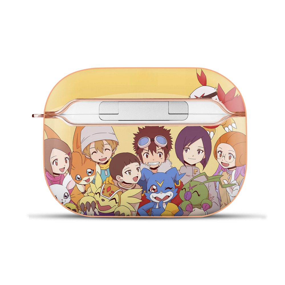 （画像用） Digimon デジタルモンスター/デジモン 【AirPods Pro用】ハードシェル保護ケース｜耐衝撃・防指紋・カラビナ付き商品仕様
