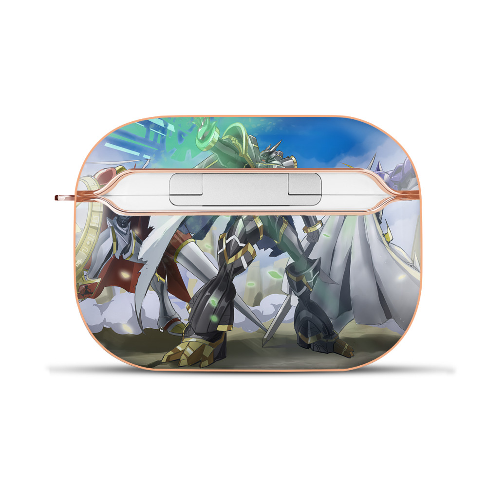 （画像用） Digimon デジタルモンスター/デジモン 【AirPods Pro用】ハードシェル保護ケース｜耐衝撃・防指紋・カラビナ付き商品仕様