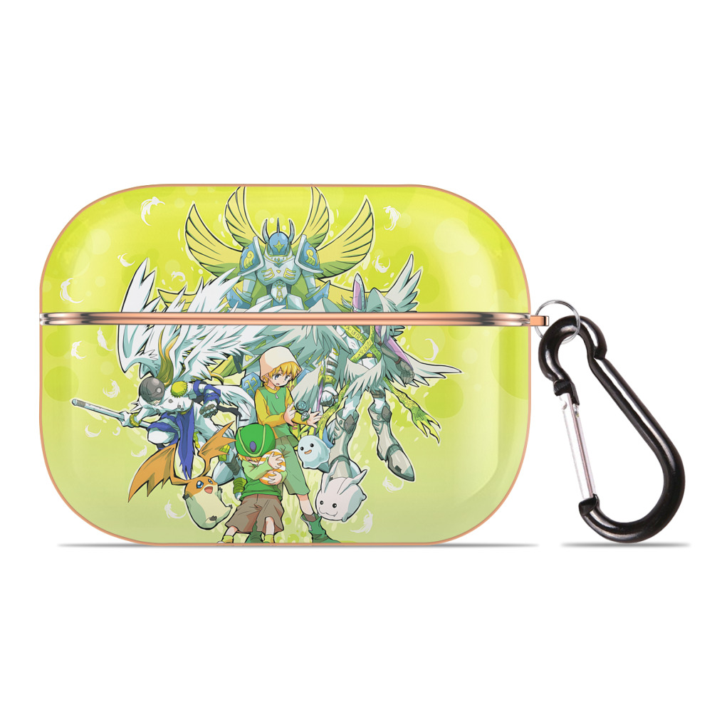 （画像用） Digimon デジタルモンスター/デジモン 【AirPods Pro用】ハードシェル保護ケース｜耐衝撃・防指紋・カラビナ付き商品仕様