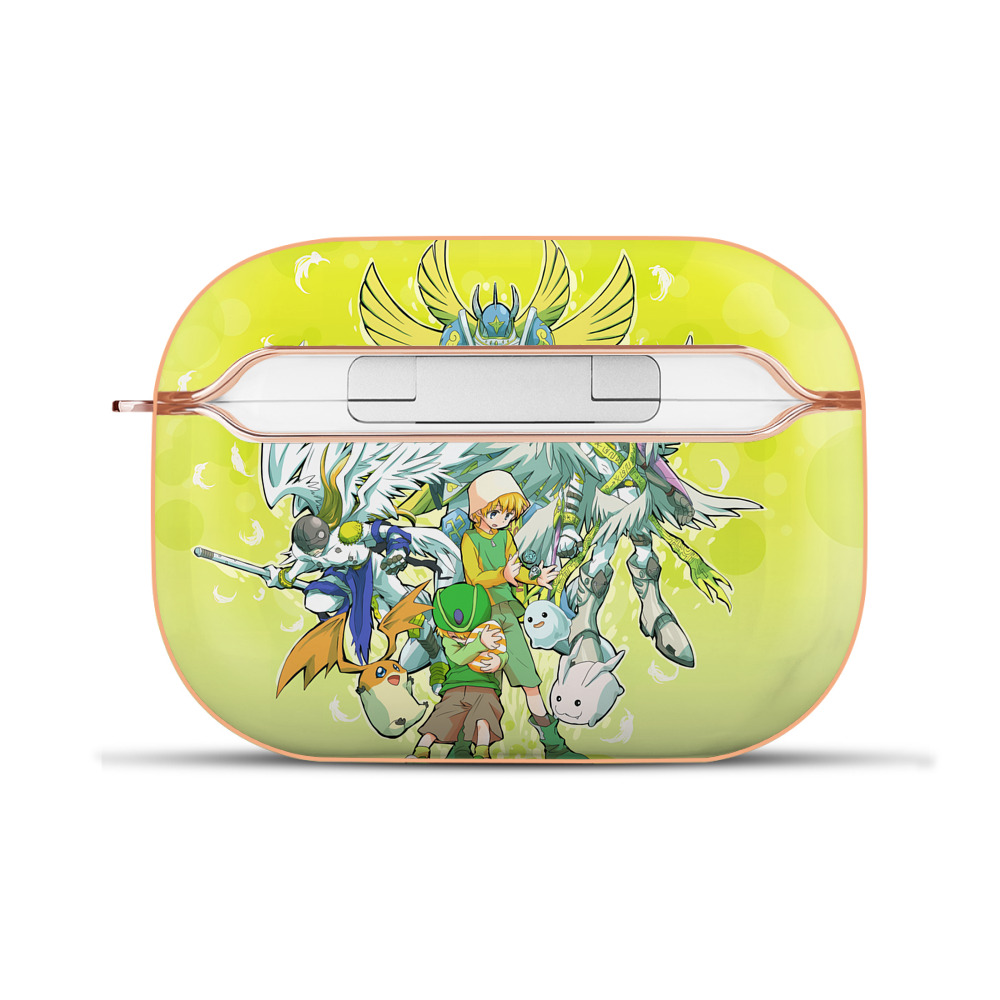 （画像用） Digimon デジタルモンスター/デジモン 【AirPods Pro用】ハードシェル保護ケース｜耐衝撃・防指紋・カラビナ付き商品仕様