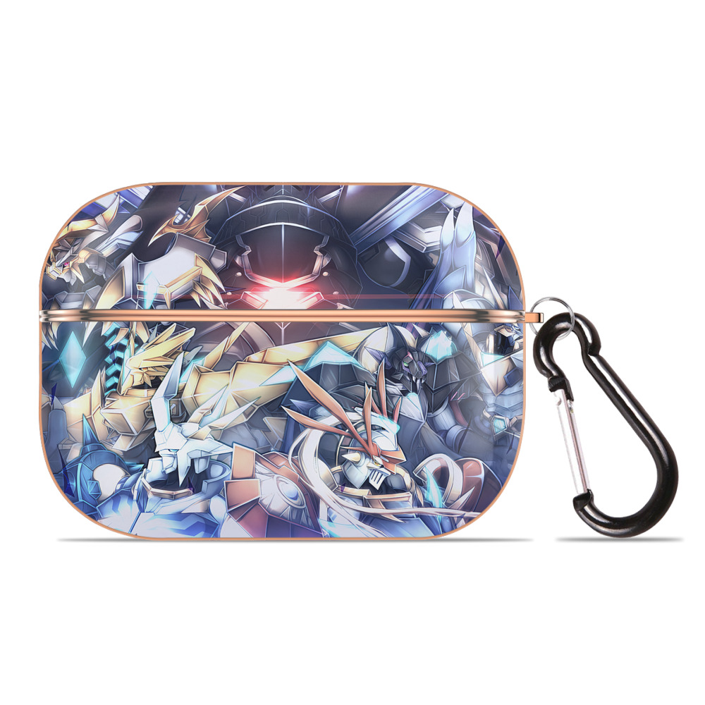 （画像用） Digimon デジタルモンスター/デジモン 【AirPods Pro用】ハードシェル保護ケース｜耐衝撃・防指紋・カラビナ付き商品仕様