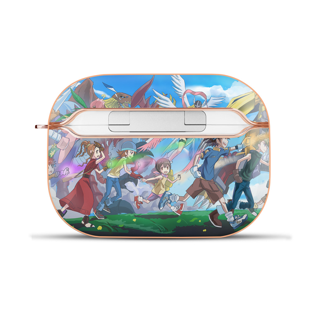 （画像用） Digimon デジタルモンスター/デジモン 【AirPods Pro用】ハードシェル保護ケース｜耐衝撃・防指紋・カラビナ付き商品仕様