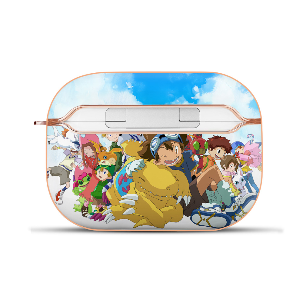 （画像用） Digimon デジタルモンスター/デジモン 【AirPods Pro用】ハードシェル保護ケース｜耐衝撃・防指紋・カラビナ付き商品仕様
