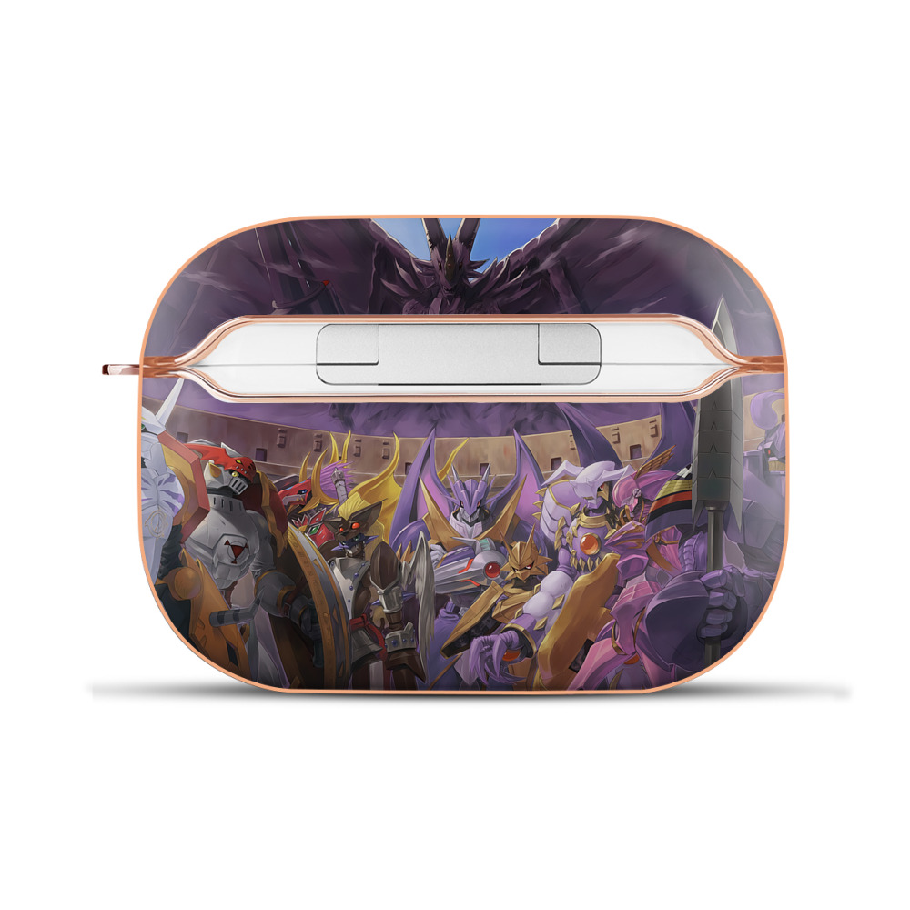 （画像用） Digimon デジタルモンスター/デジモン 【AirPods Pro用】ハードシェル保護ケース｜耐衝撃・防指紋・カラビナ付き商品仕様