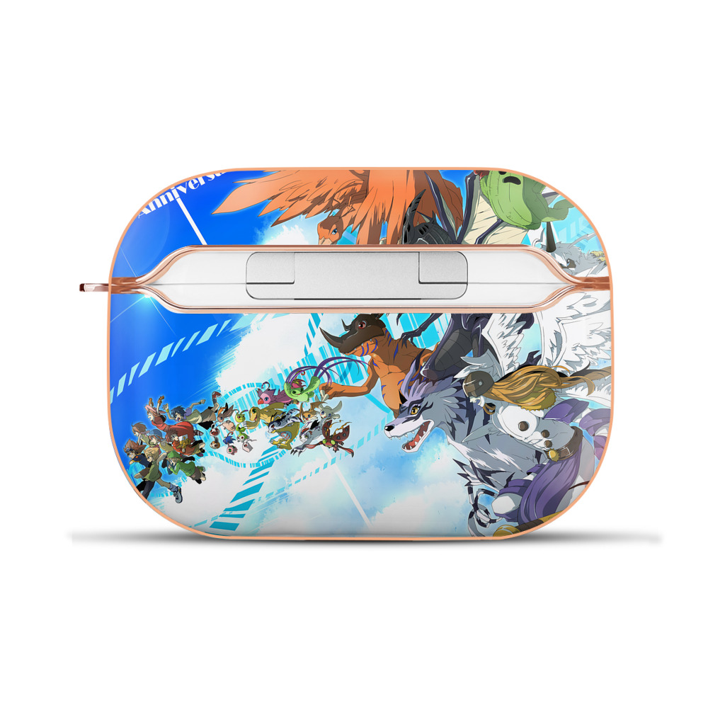 （画像用） Digimon デジタルモンスター/デジモン 【AirPods Pro用】ハードシェル保護ケース｜耐衝撃・防指紋・カラビナ付き商品仕様