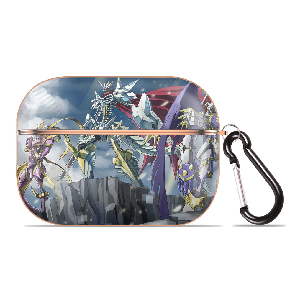 （画像用） Digimon デジタルモンスター/デジモン 【AirPods Pro用】ハードシェル保護ケース｜耐衝撃・防指紋・カラビナ付き商品仕様