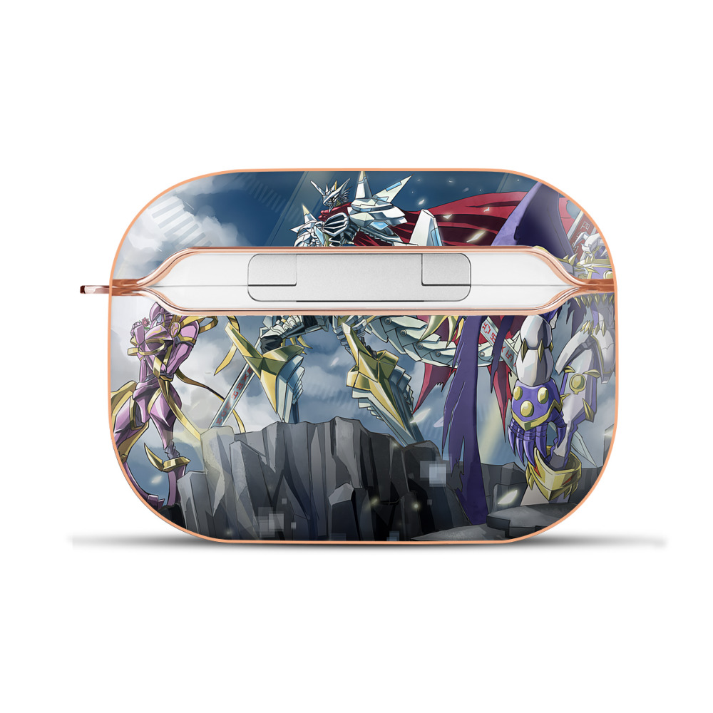 （画像用） Digimon デジタルモンスター/デジモン 【AirPods Pro用】ハードシェル保護ケース｜耐衝撃・防指紋・カラビナ付き商品仕様