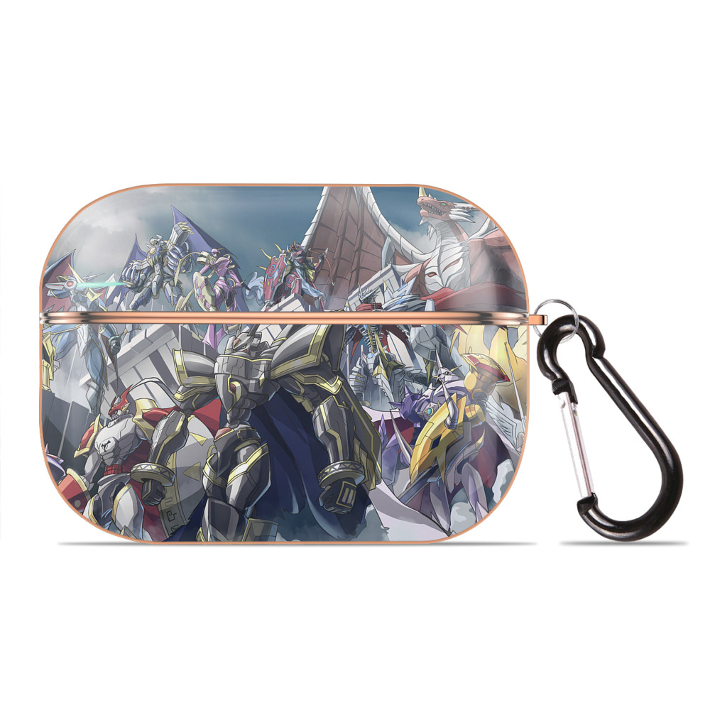 （画像用） Digimon デジタルモンスター/デジモン 【AirPods Pro用】ハードシェル保護ケース｜耐衝撃・防指紋・カラビナ付き商品仕様