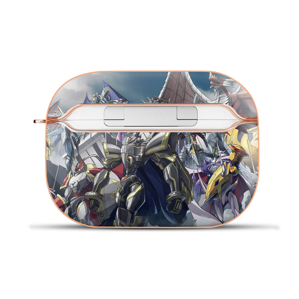 （画像用） Digimon デジタルモンスター/デジモン 【AirPods Pro用】ハードシェル保護ケース｜耐衝撃・防指紋・カラビナ付き商品仕様