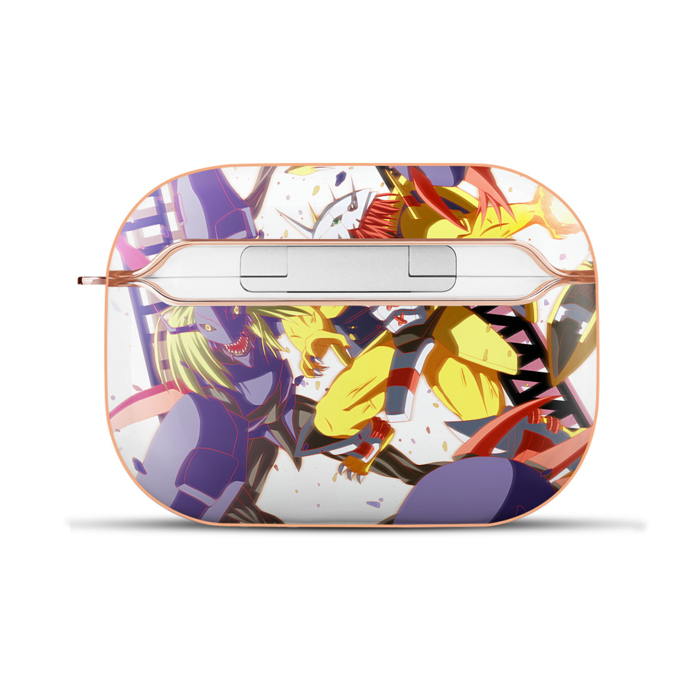 （画像用） Digimon デジタルモンスター/デジモン 【AirPods Pro用】ハードシェル保護ケース｜耐衝撃・防指紋・カラビナ付き商品仕様