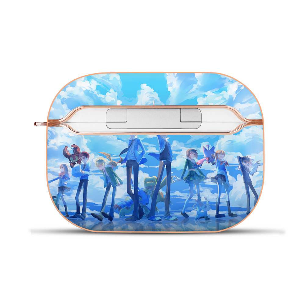 （画像用） Digimon デジタルモンスター/デジモン 【AirPods Pro用】ハードシェル保護ケース｜耐衝撃・防指紋・カラビナ付き商品仕様