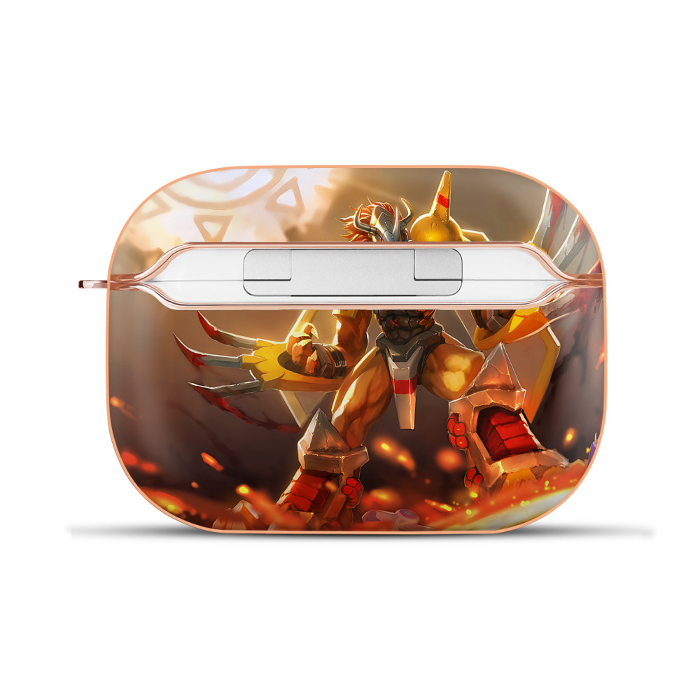 （画像用） Digimon デジタルモンスター/デジモン 【AirPods Pro用】ハードシェル保護ケース｜耐衝撃・防指紋・カラビナ付き商品仕様